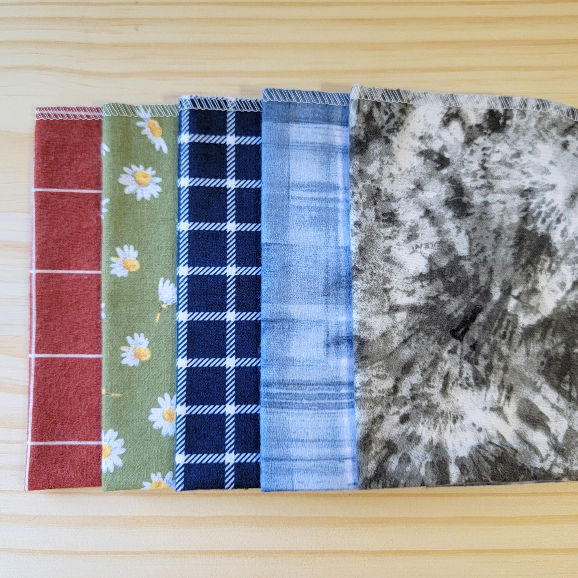 Cruelty-Free Stitchery - Vente Chiffons de nettoyage - Essuie-tout - Imprimés assortis5