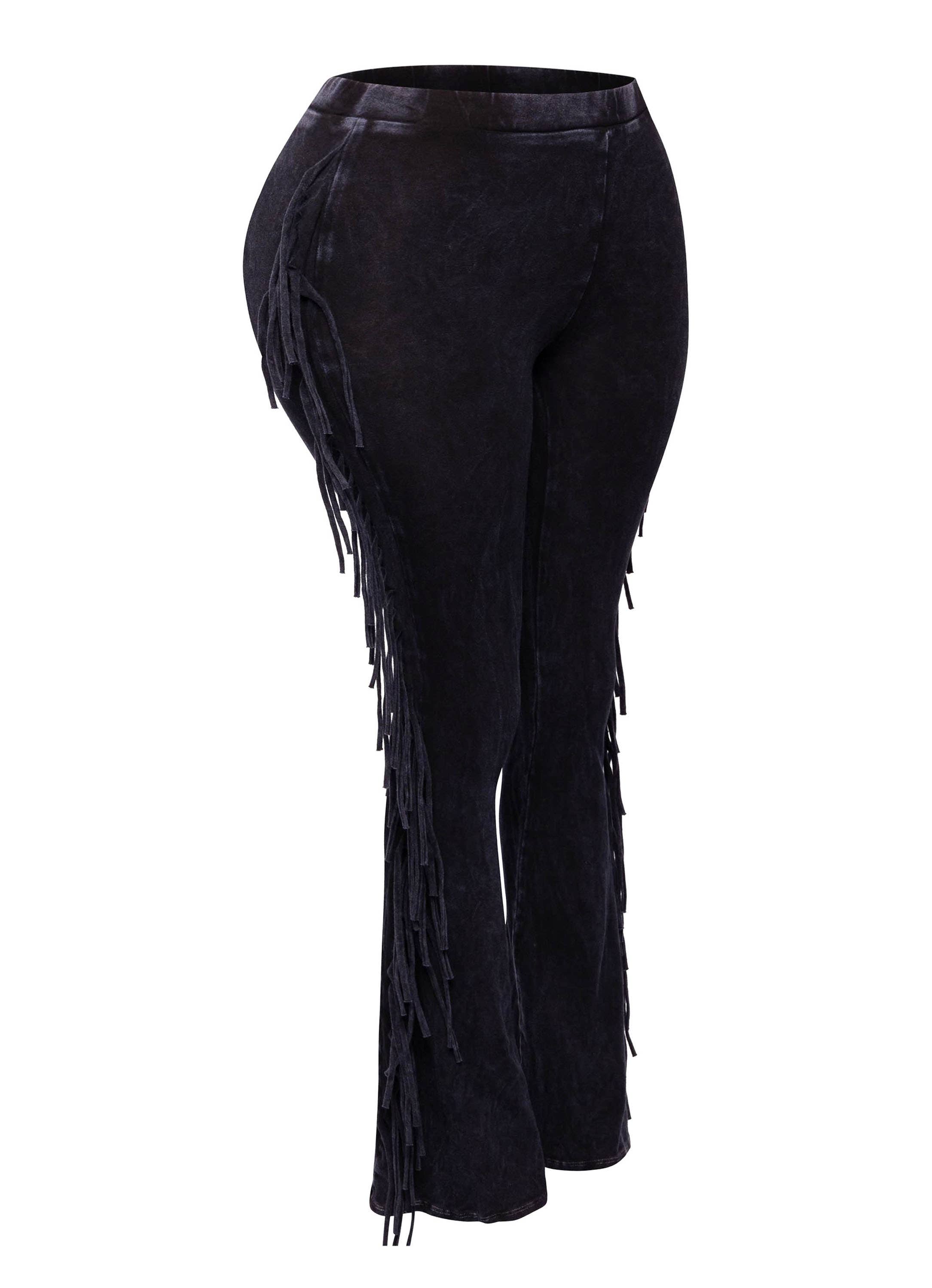 K Too - Wholesale Pants - Women's - Fringe detailed pants13