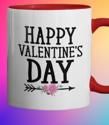 SubliMasterUK - Venta al por mayor Taza - Diseño de Taza ROJA para el Día de San Valentín, apta para lavavajillas, taza de 11 oz5