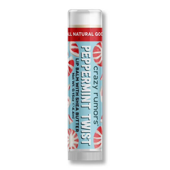 Peppermint Twist Lip Balm - Seasonal for wholesale by Crazy Rumors UK