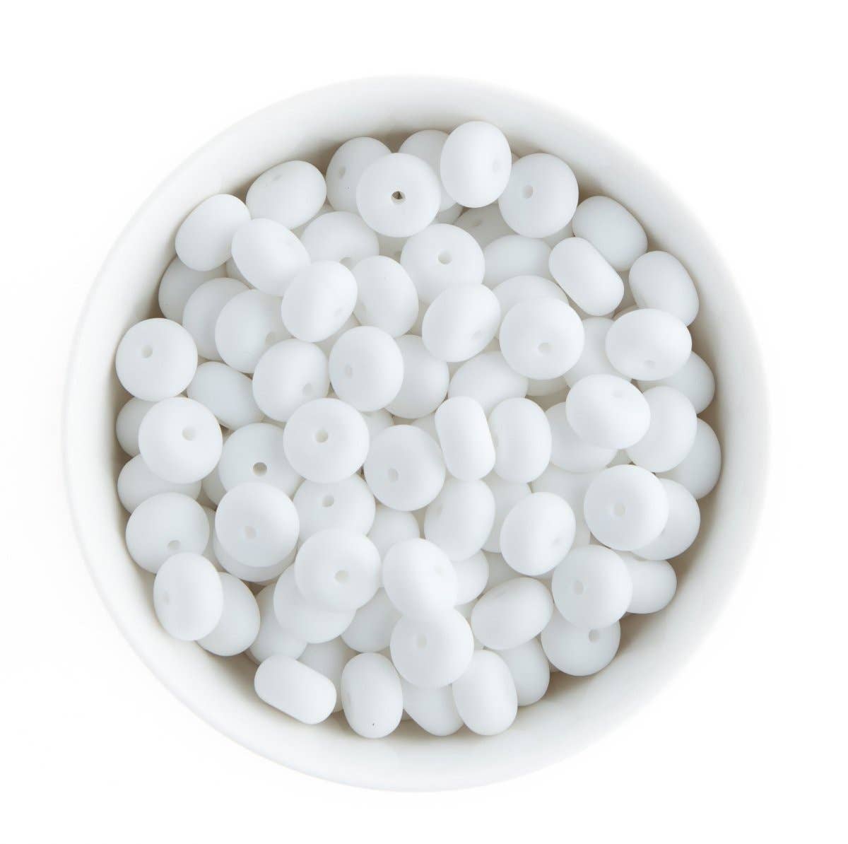 Cara & Co Silicone Craft Supply – wholesale Pärlor – 14 mm abacusformade silikonpärlor38