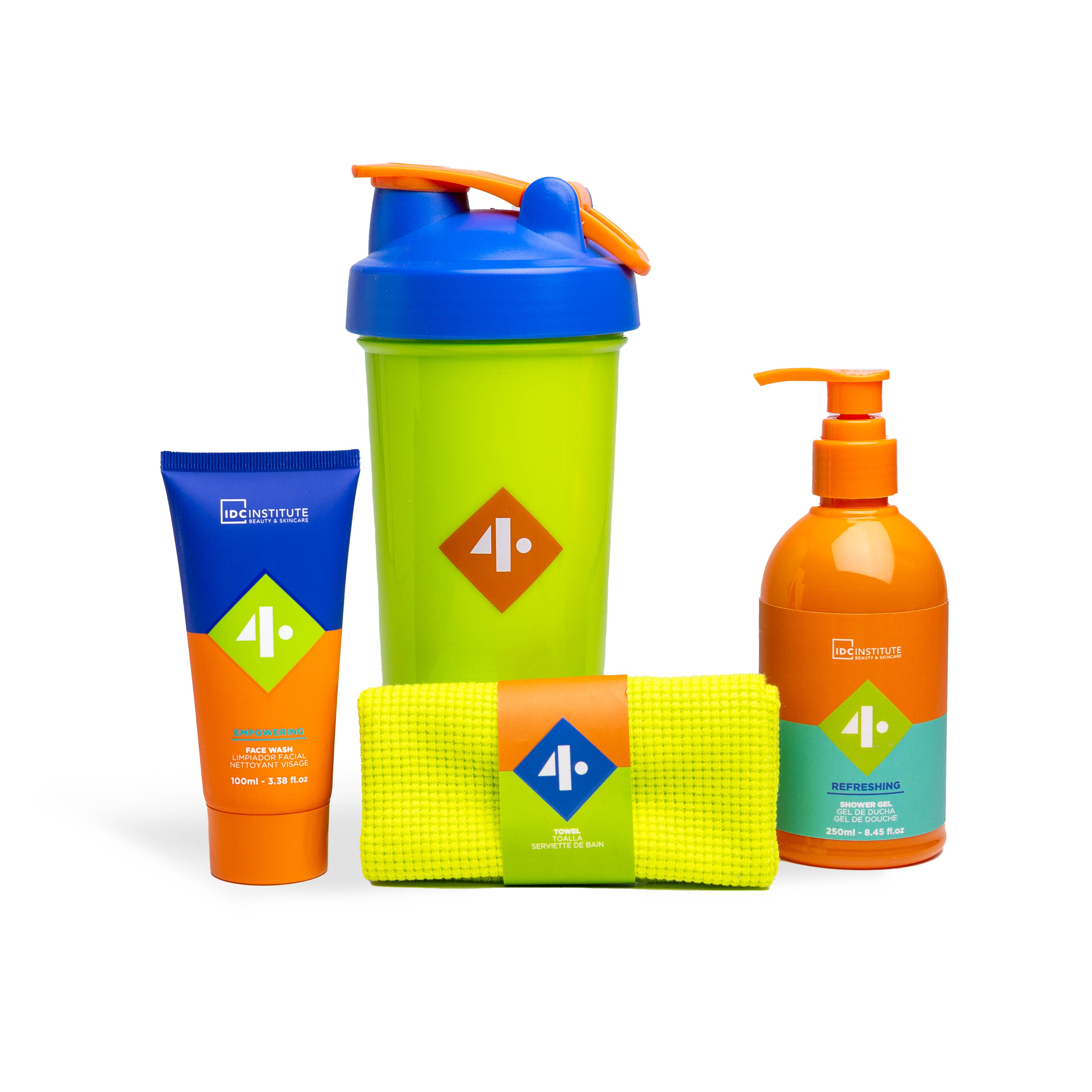 Aquarius Cosmetic SLU - Wholesale Bath & Body Set - Men's - IDC INSTITUTE MEN 4 GYM SET1