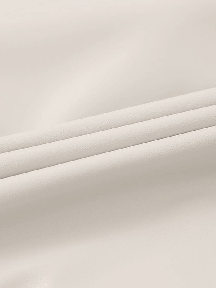 NINEXIS - Wholesale Skirt - Women's - CWBMS0250_VINTAGE PLUS VELVET PU LEATHER SLIT SKIRT5