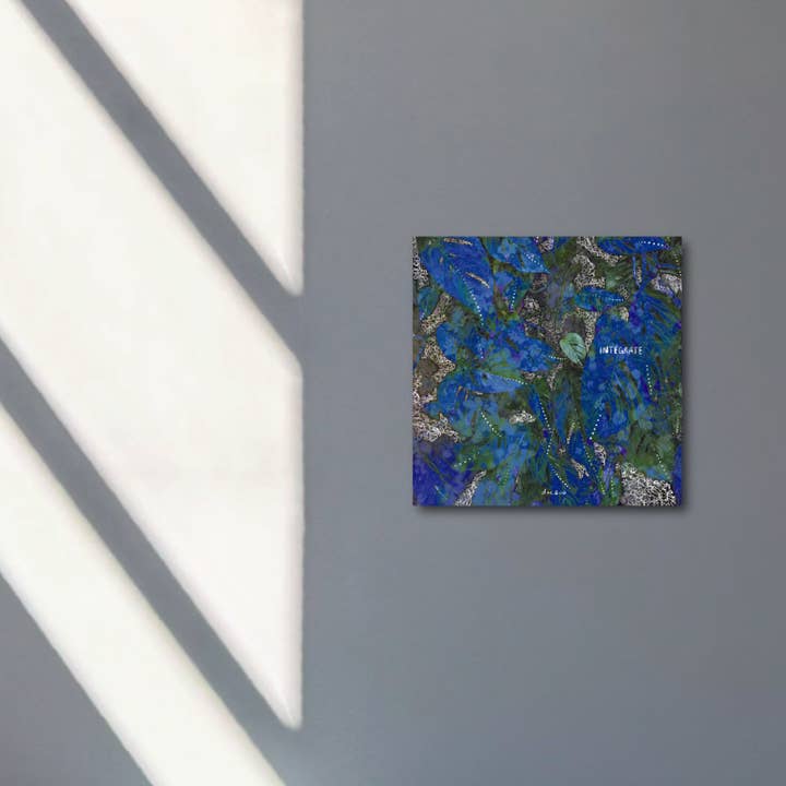 "intégrez votre magie" - série : vous êtes magique, impression sur métal pour la vente par DOEQUO