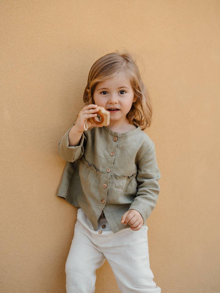 Pantalon Wave Sienna Cream pour la vente par PETER JO