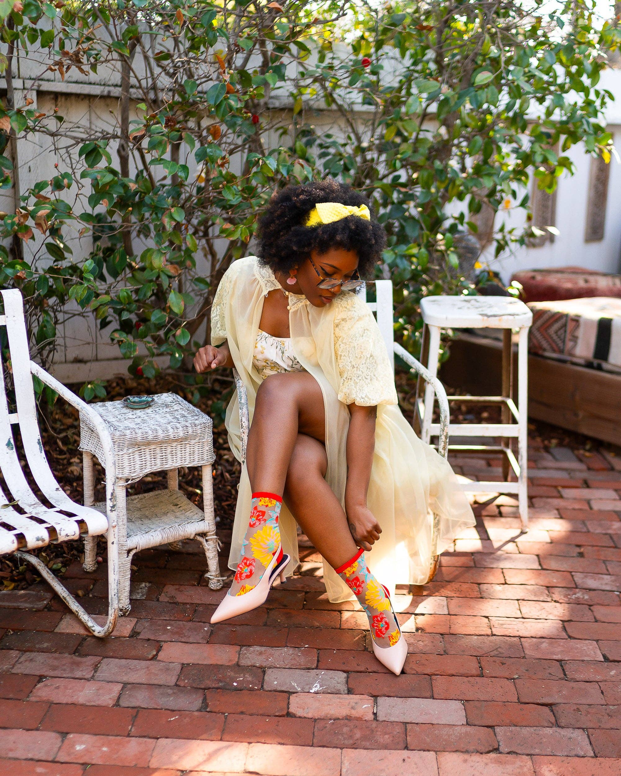 Sock Candy – wholesale Socks – Women's – Flower Power Sheer Crew Sock6