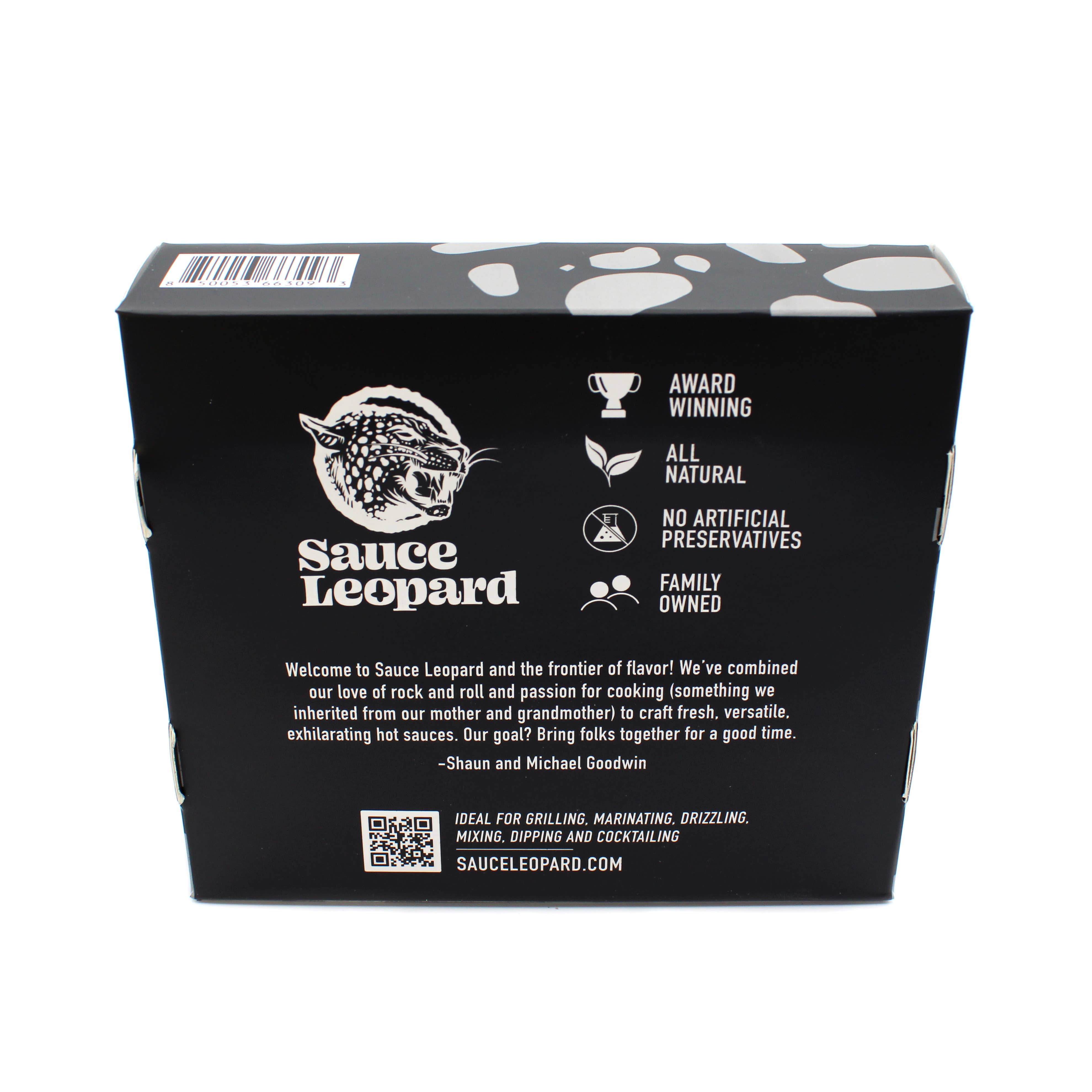 Sauce Leopard - Wholesale Hot Sauce - The Big Cat Box - 4-pack gift set1