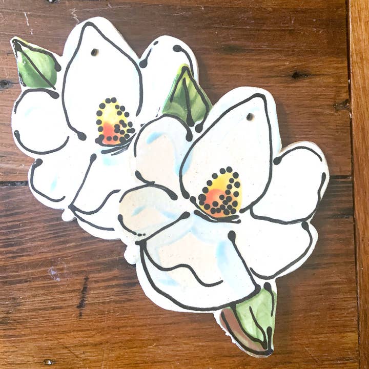 Magnolia Ornament for wholesale by Magnolia Creative Co.