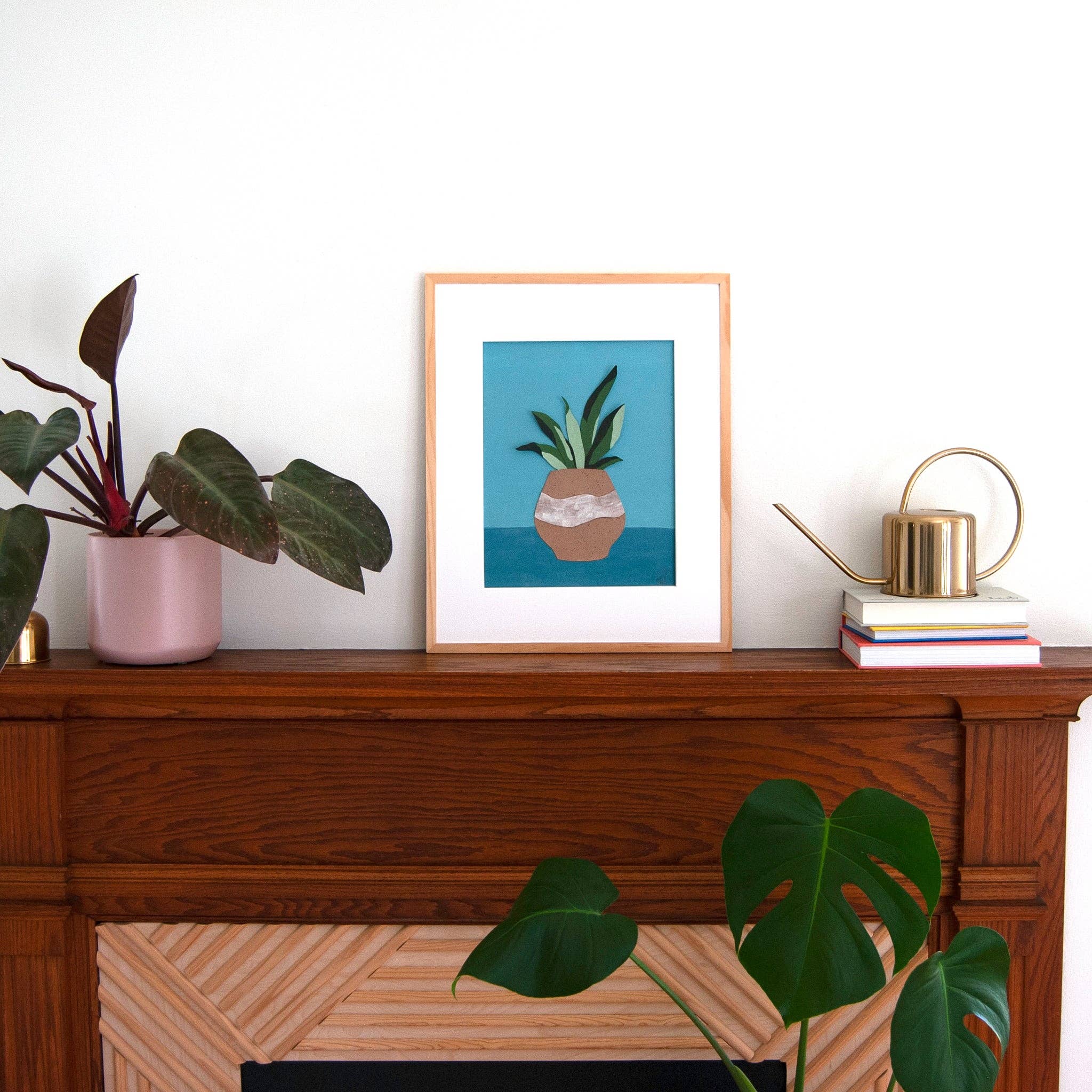 Melanie Gehrke Fine Art Studio - Wholesale Art Print - "Merry Moonshine" A Vertical Print3