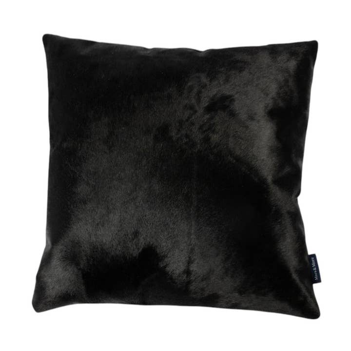 Kissen Kuh Uni Schwarz 45x45cm für den Großhandel von Mars & More - Brand of B Living