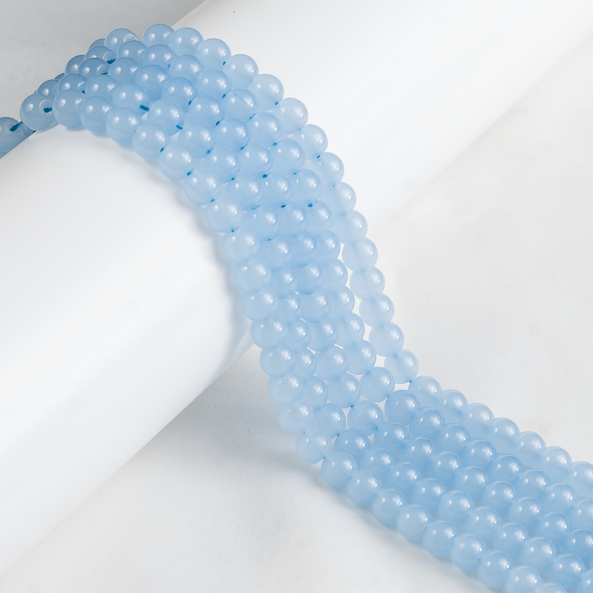 Soothing Crystals Beads - Wholesale Beads - Crystal Jewelry Beads | Chalcedony Dyed | Gemstone Beads0