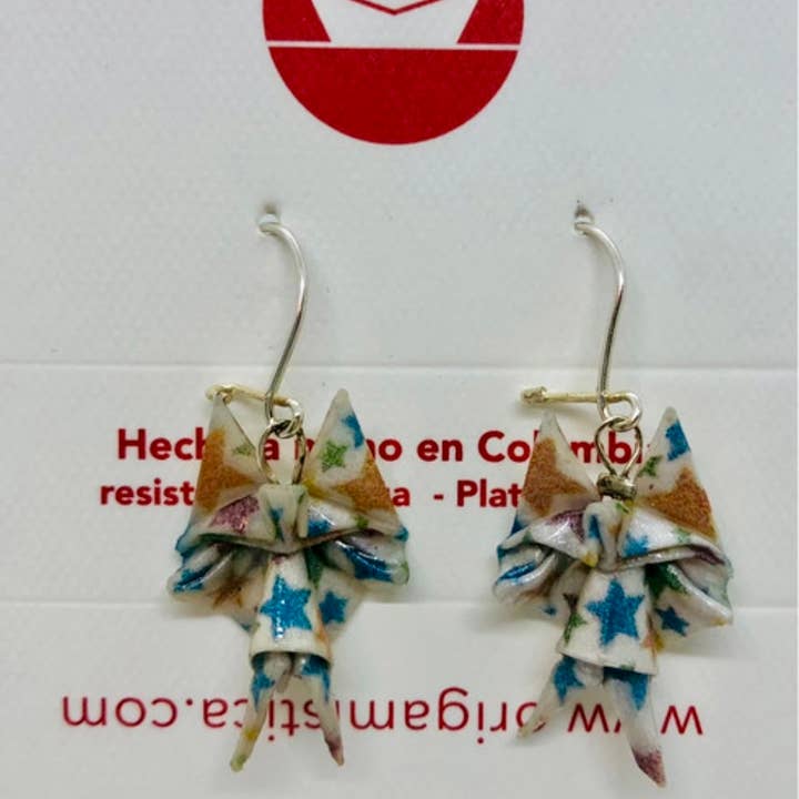 L'éco maison décoration - Wholesale Dangle Earrings - Origami Fairy Earrings3