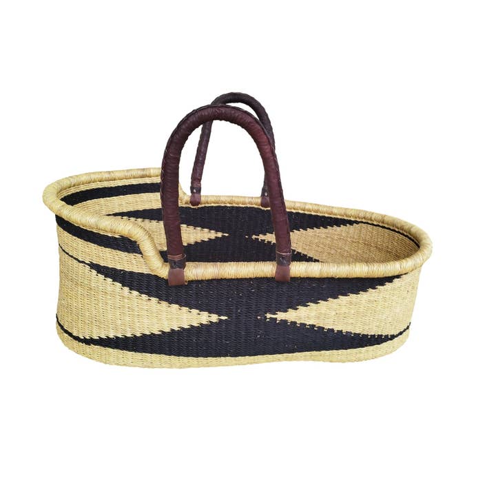 African Heritage LLC - Wholesale Bassinet - Baby - Baby bassinet | Toddler bed | Bolga basket | Moses basket |6