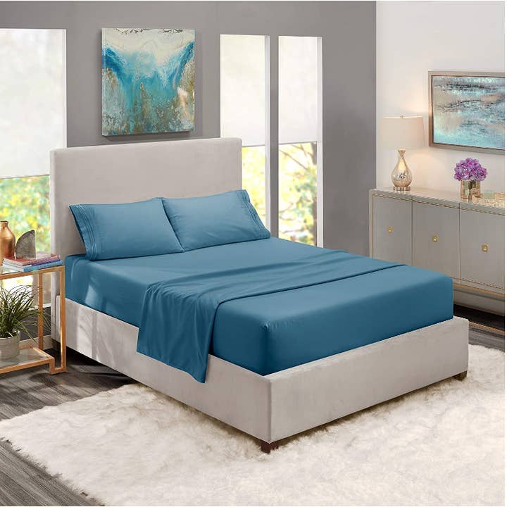 Clara Clark - Wholesale Sheet Set - 1800 Series Sheet Sets Assorted Neutral Colors