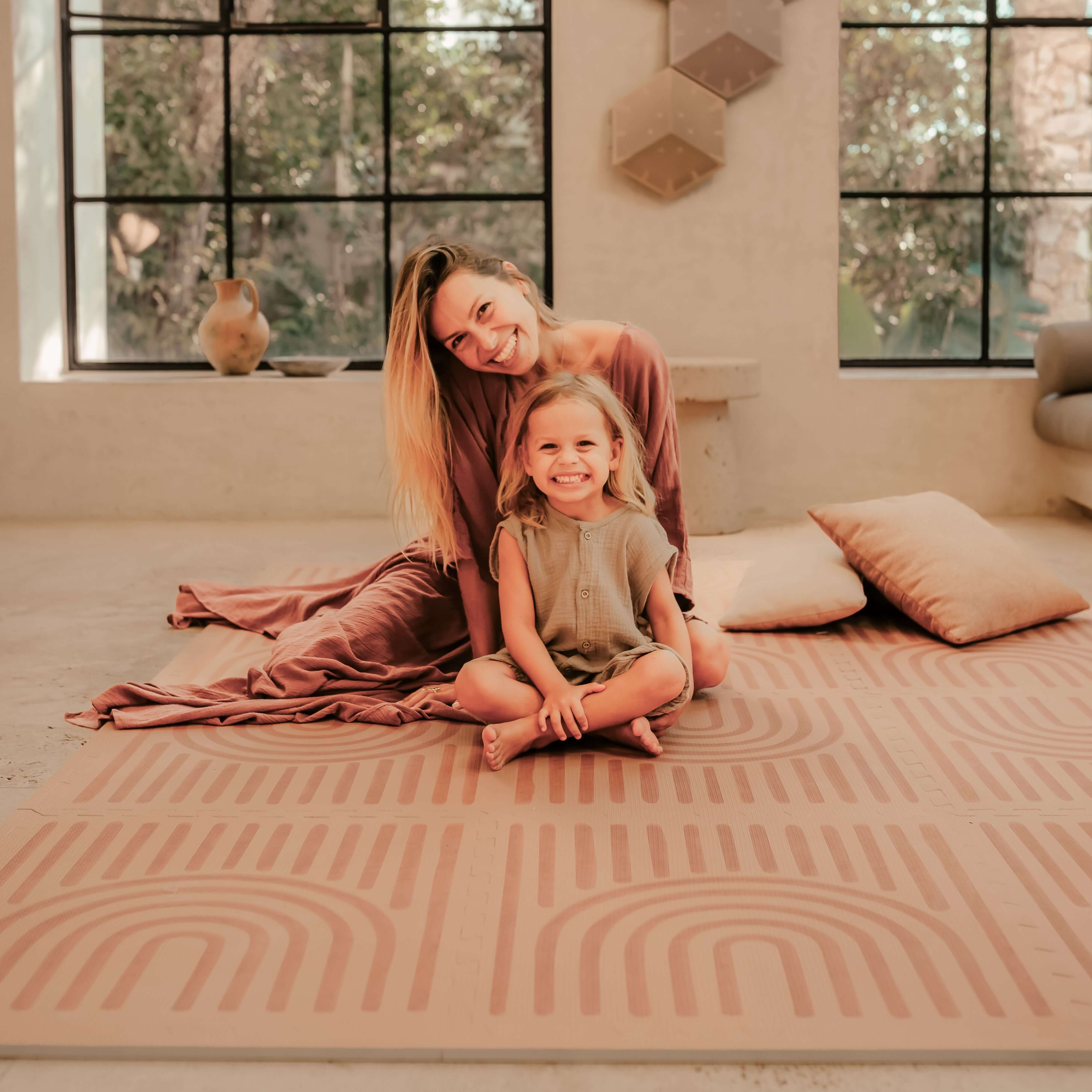 Toddlekind – wholesale Play mat – Kids & baby – Haven Playmat | Linear - Mineral9