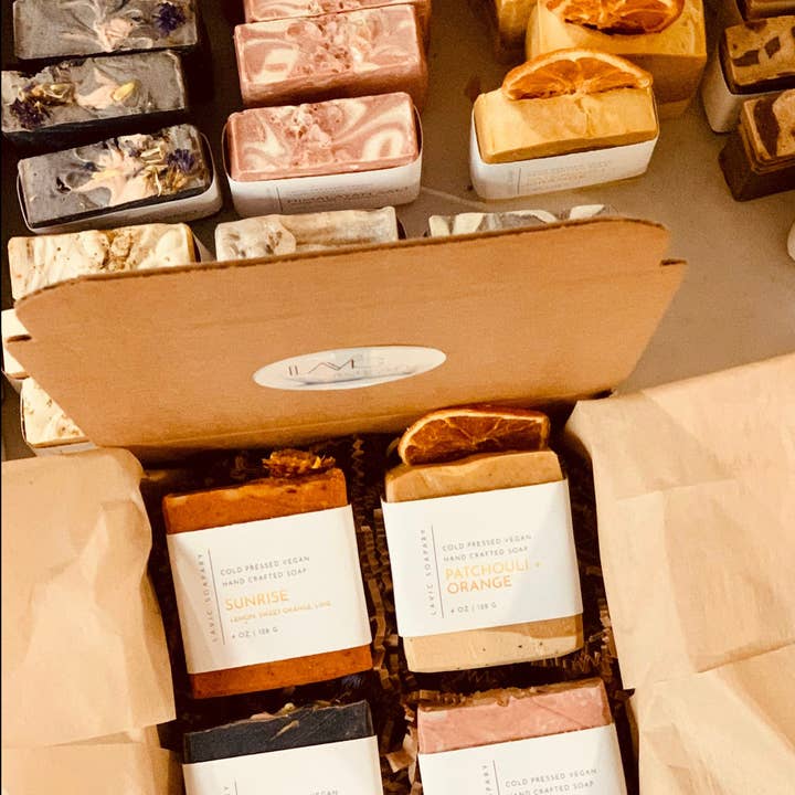 LaVic Organics - Wholesale Bar Soap - SOAP GIFT BOX1