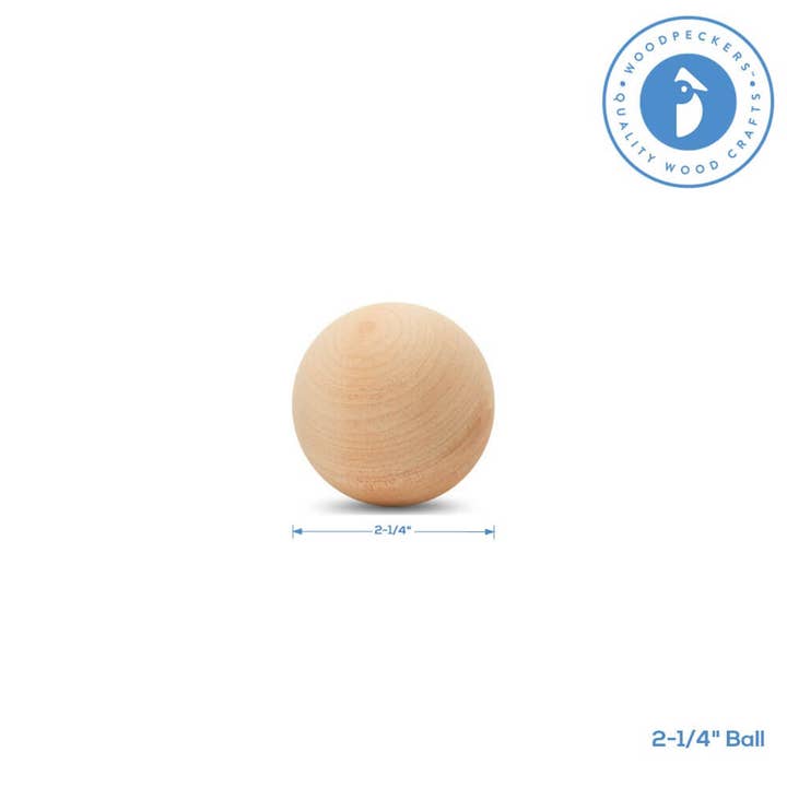Woodpeckers Crafts - Wholesale Craft Supplies - Wooden Balls3
