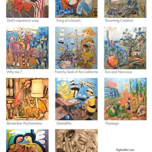 Poster Laguna Beach pour la vente par Chez XYZ association artistique