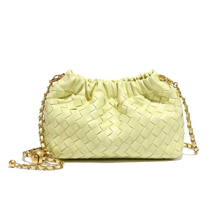 Little Trendy - Wholesale Shoulder Bag - Women's - Woven Cloud Bag Women's designer shoulder bag
