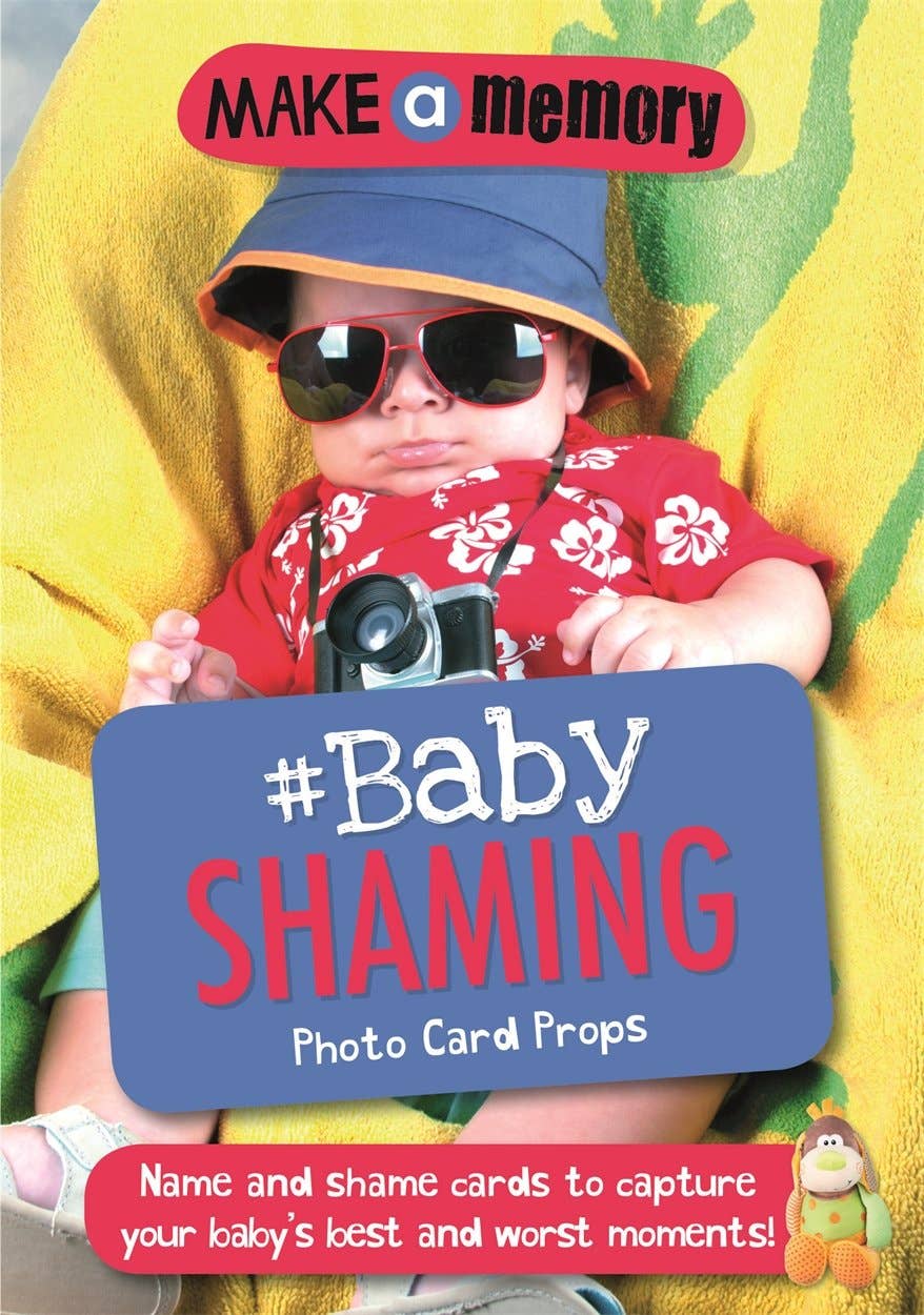 Boon Books – wholesale Pre-school book (3–5) – Make A Memory: Baby Shaming - photo card props by -0
