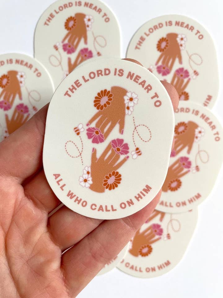 Der Herr ist nahe Aufkleber | Glaubenssticker | Jesus-Aufkleber für den Großhandel von Brianna Collins Designs