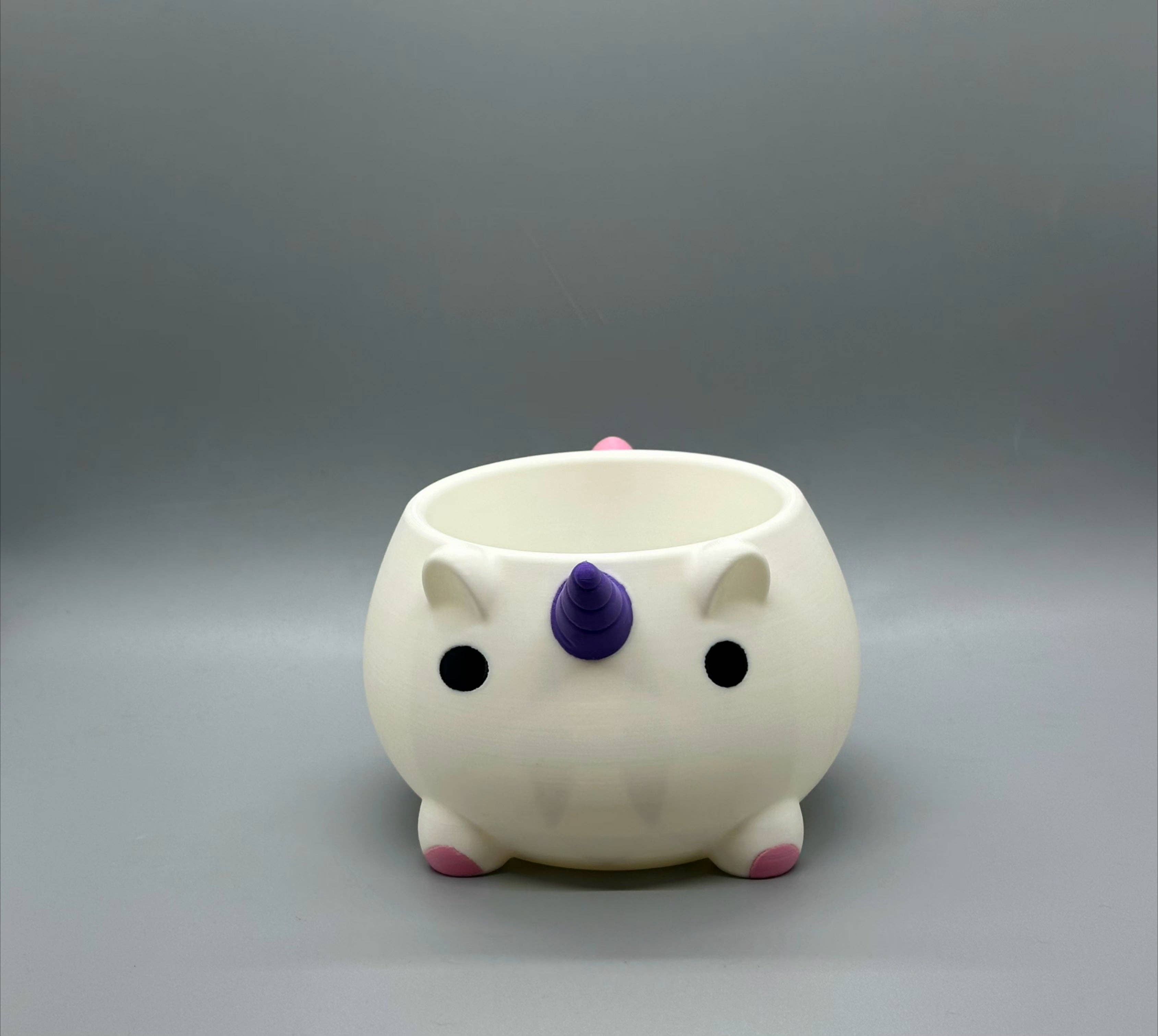 3DHotShop - Wholesale Plant pot - Unicorn Planter1