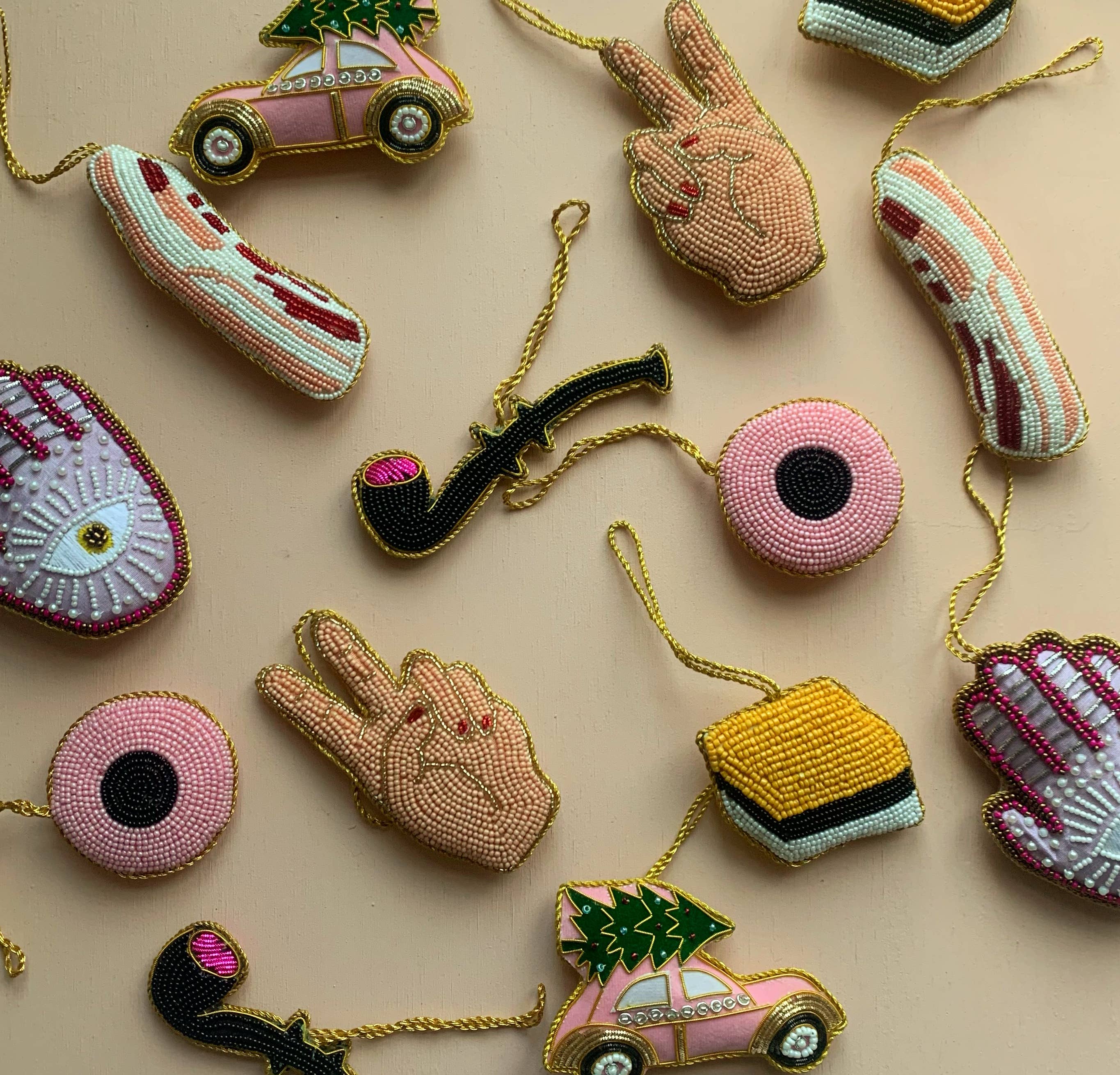 Tinytiny.dk - Wholesale Ornament - Handmade ornament Liquorice PIPE1