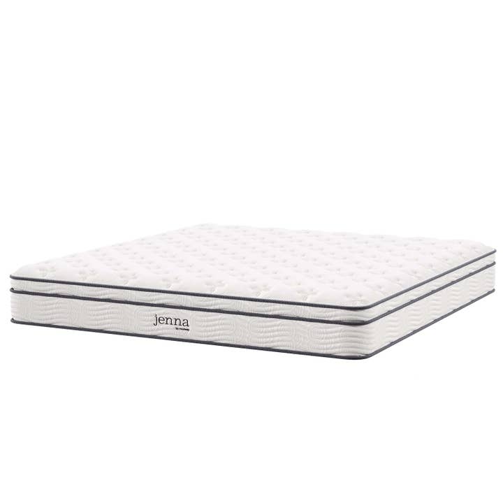 Jenna 10" Innerspring and Foam California King Mattress for wholesale by Modway