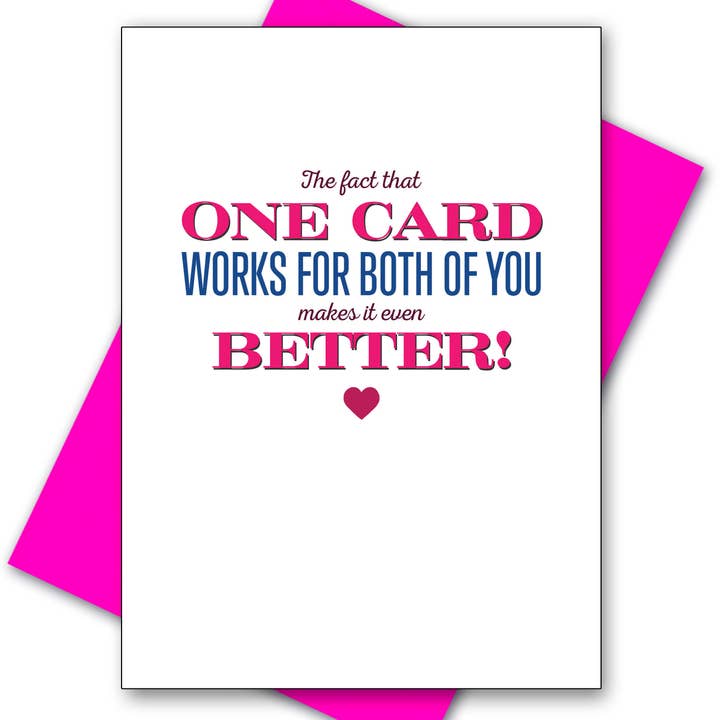 Peachy Kings / Kweer Cards – wholesale Farsdagskort – Två pappor är bättre (homosexuell fars dag, queer, hbtq)1