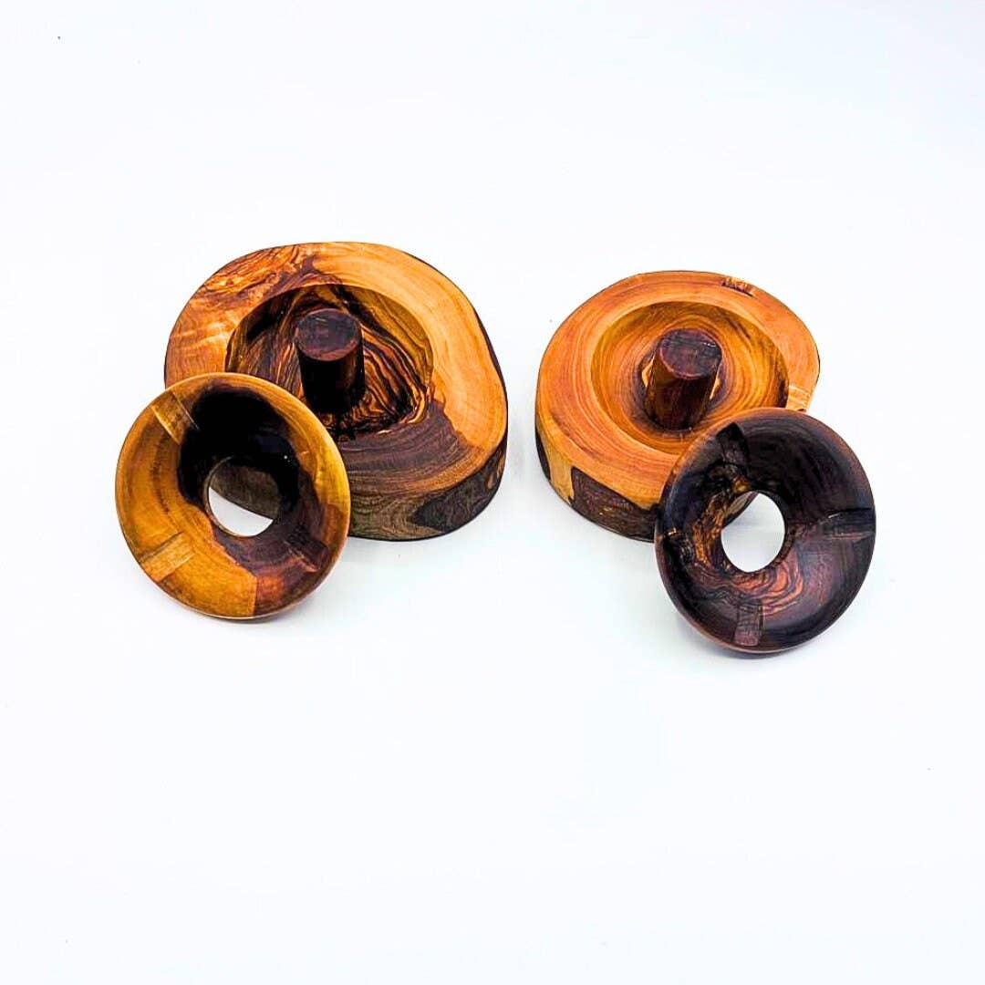 Bearthy - Wholesale Ashtray - Handmade Olive Wood Cigar & Cigarette Ashtray Wedding Gift7