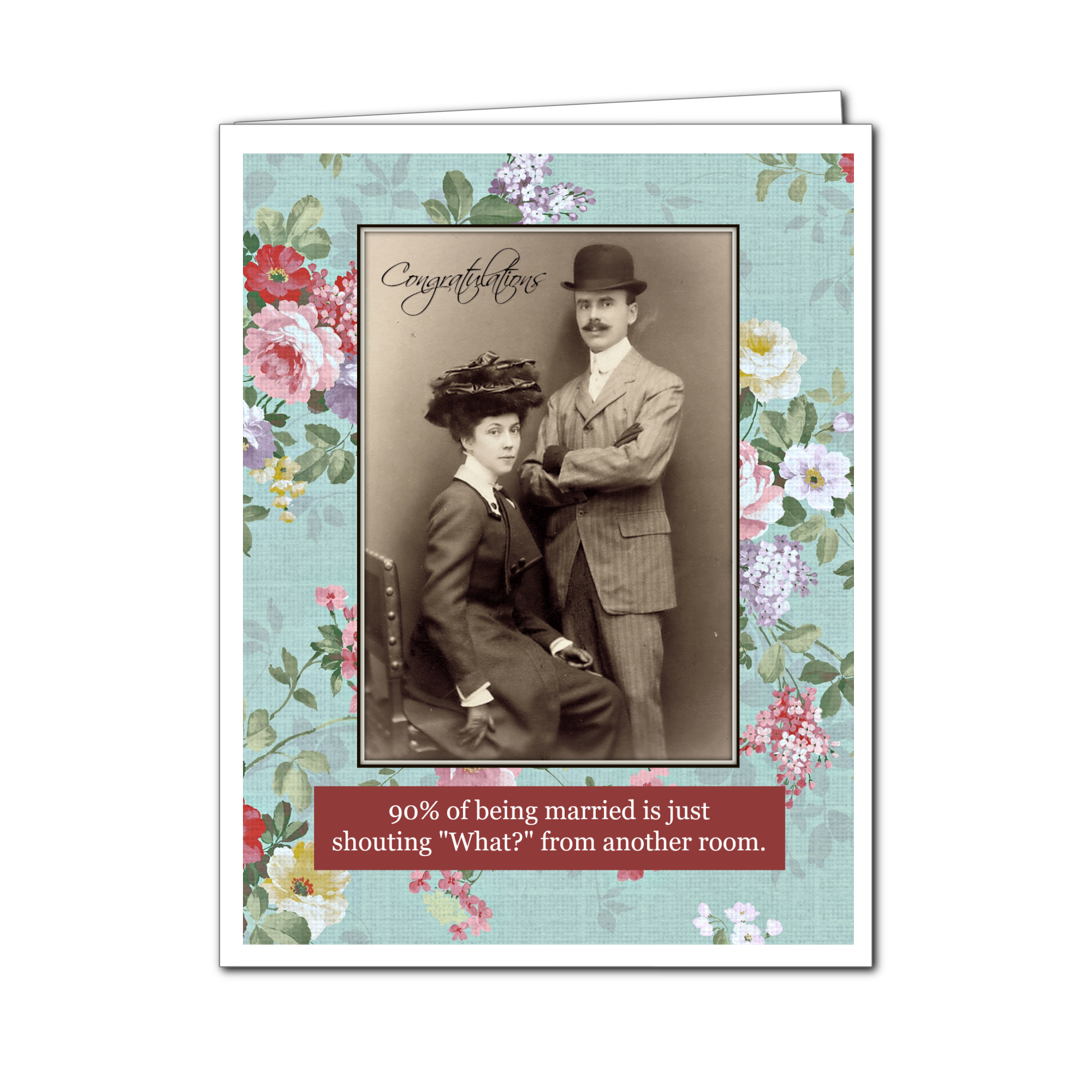 Ümlaut Brooklyn - Wholesale Love Card - 90% of Being Married - Love Card2
