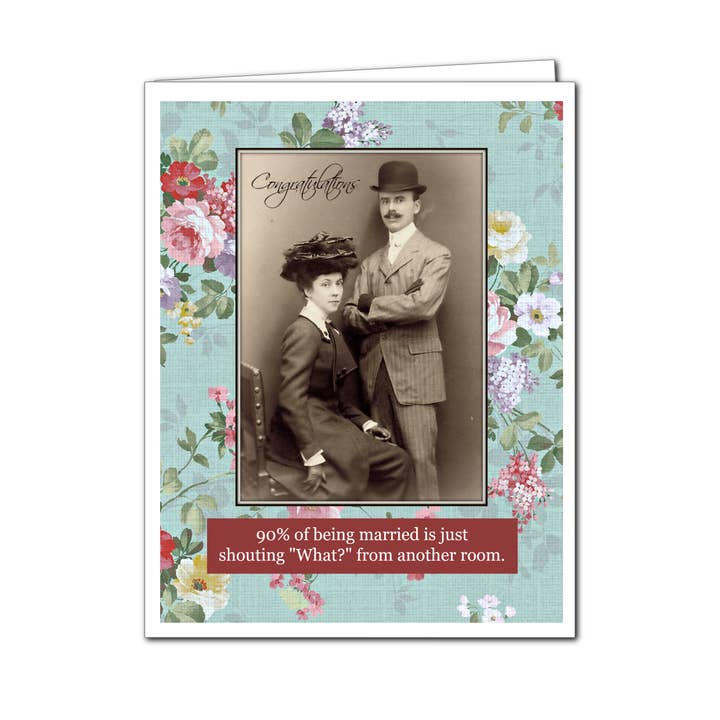 Ümlaut Brooklyn - Wholesale Love Card - 90% of Being Married - Love Card2
