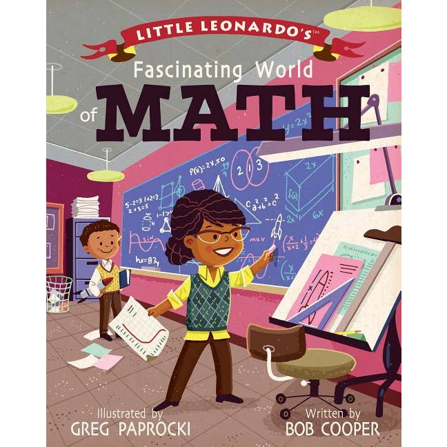 Bradley's Book Clearance - Wholesale Early Reader Book (6-8) - Little Leonardo's Fascinating World Of Math