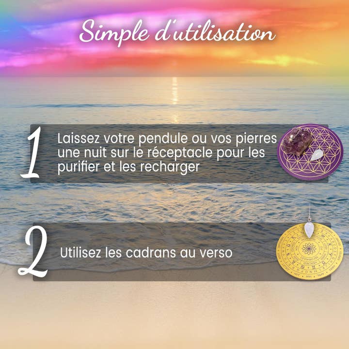 Vibratis - Wholesale Meditation Supplies - 5+1 FREE: Wooden Flower of Life + Dial Support 3
