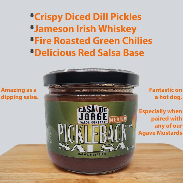 Casa De Jorge Salsa - Wholesale Salsa - Pickleback Salsa - Medium