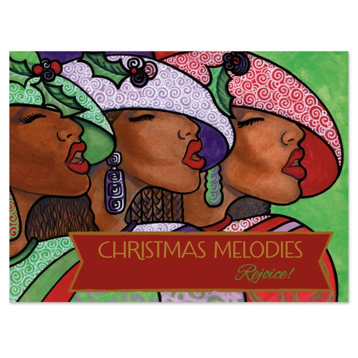 Shades of Color, LLC - Wholesale Christmas Card - Holiday Cards Christmas Melodies - 15 Cards