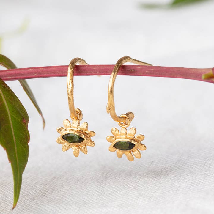 Amanda Coleman Jewelry – Großhandel Ohrhänger – Markisenblumen-Creolen3