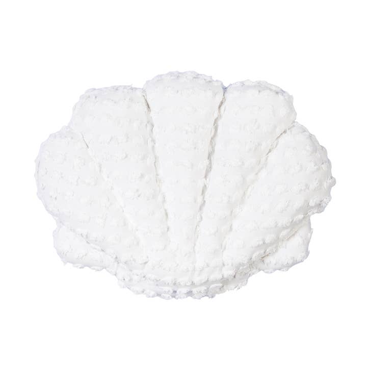 Coastal Shell Shaped Throw Pillow for wholesale by C&F Home