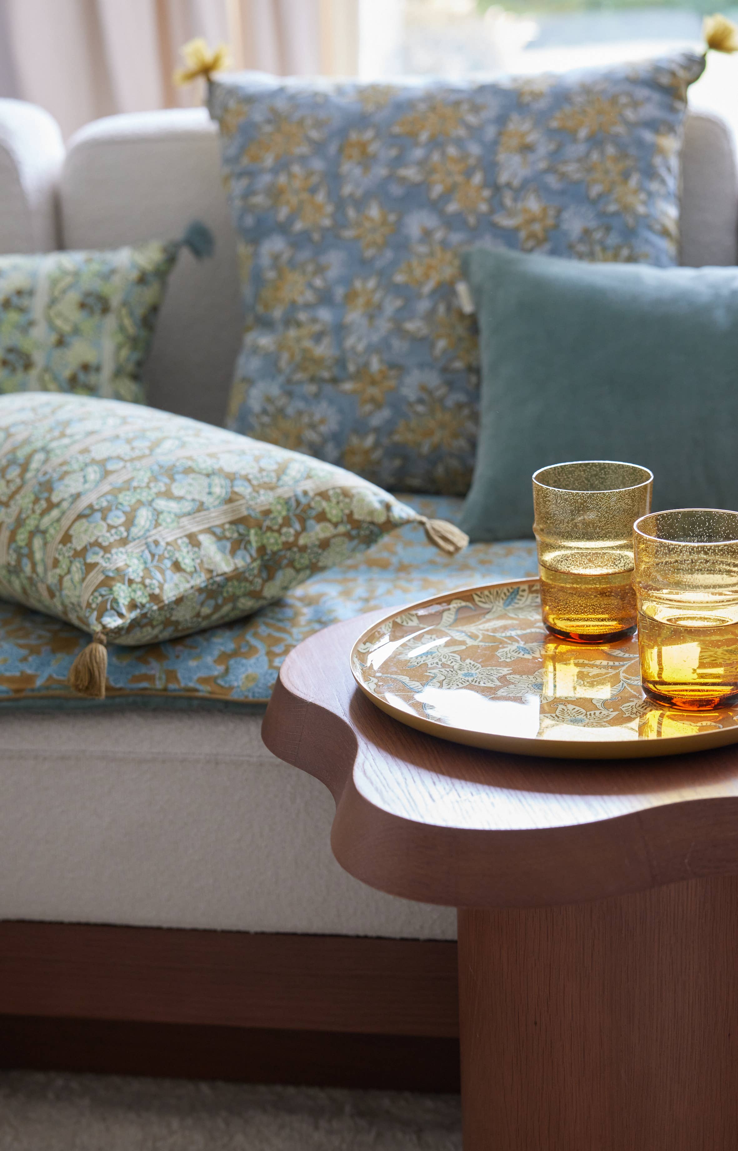 Bonheur du Jour - Wholesale Throw Pillow Cover - Cushion cover - Arya Jade3