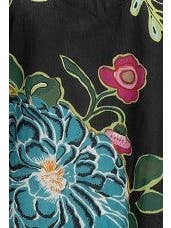 KikiSol – Großhandel Hemd mit Button-down-Kragen – Damen – Schwarzes Kailua KikiSol Boyfriend Shirt1