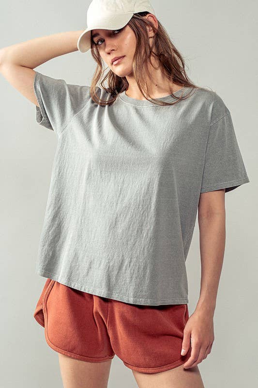 Urban Daizy - Wholesale T-Shirt - Women's - Loose Fit Short Sleeve Cotton Casual Top12