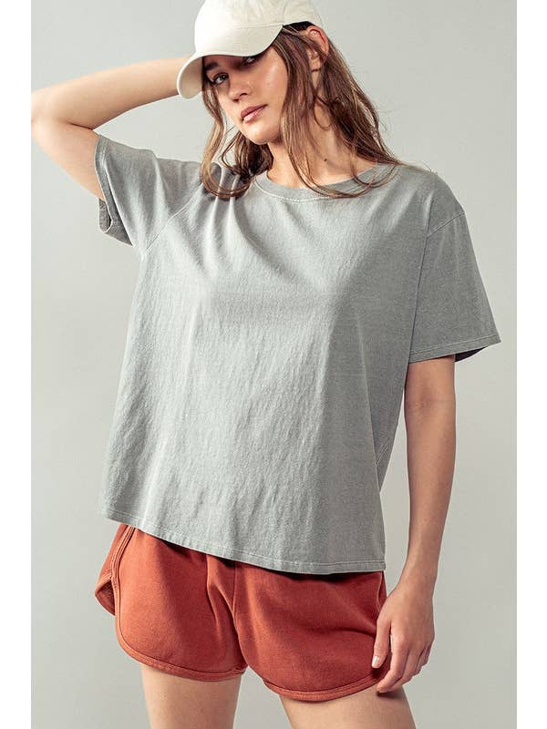 Urban Daizy - Wholesale T-Shirt - Women's - Loose Fit Short Sleeve Cotton Casual Top12