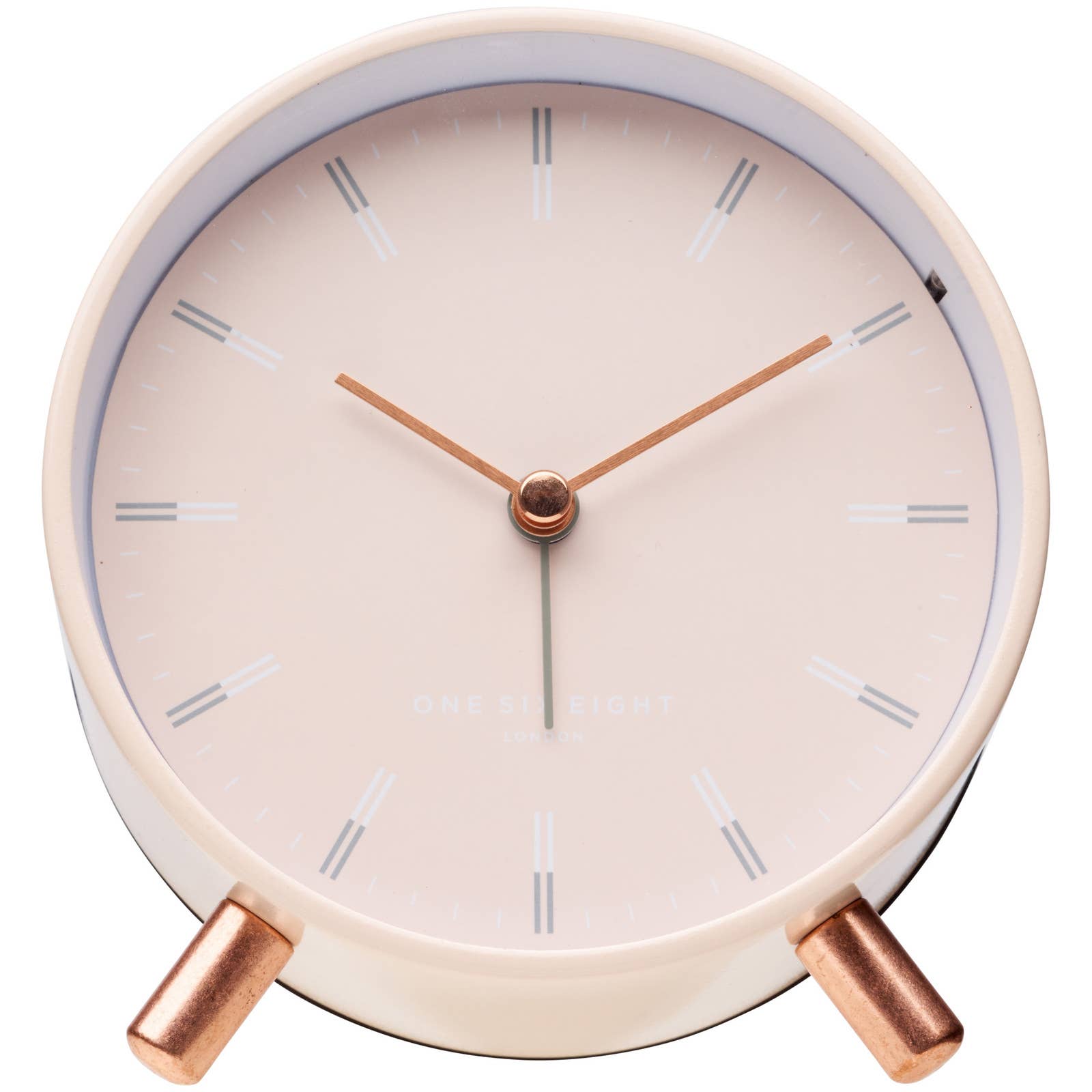 One Six Eight London by PS Home and Living – wholesale Alarm clock – Ellie Blush Silent Alarm Clock1