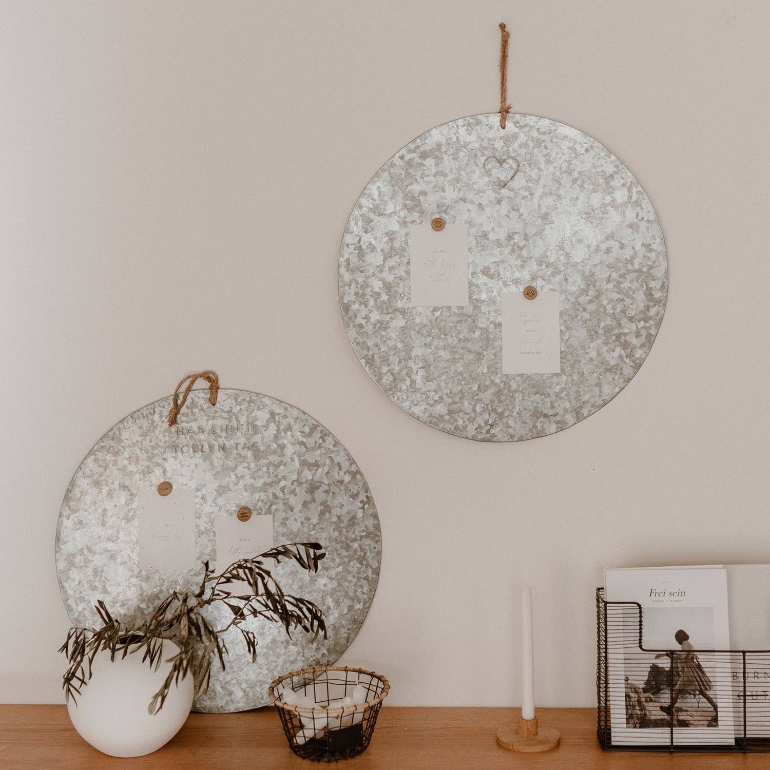 Eulenschnitt – Engroshandel Magnettavle – Magnetisk tavle 60 cm med hjerte (pakke med 4)2