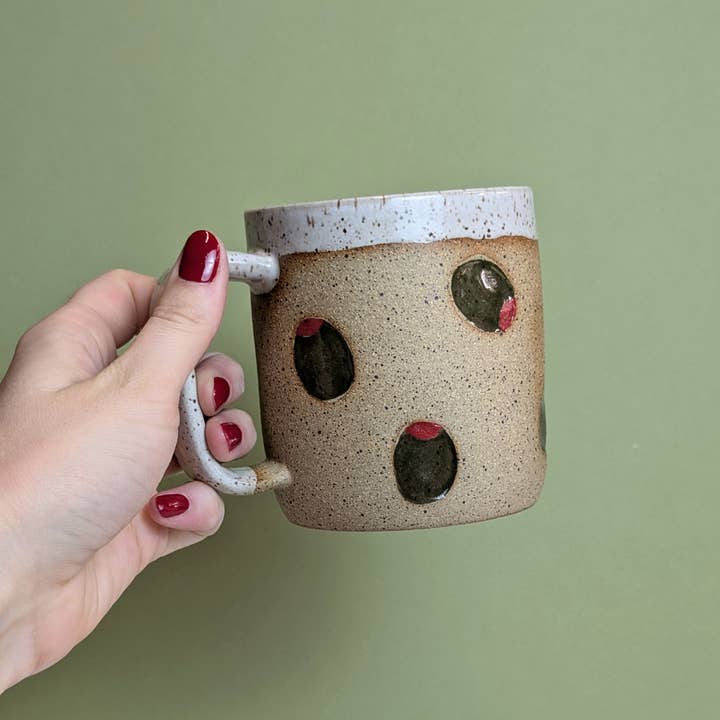 Osso Ceramics - Wholesale Coffee Mug - Olive Ceramic Mug