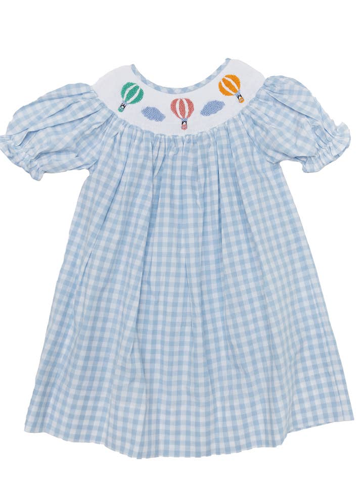 Up Up and Away - Robe Emmie pour la vente par Ann Reeves Kids