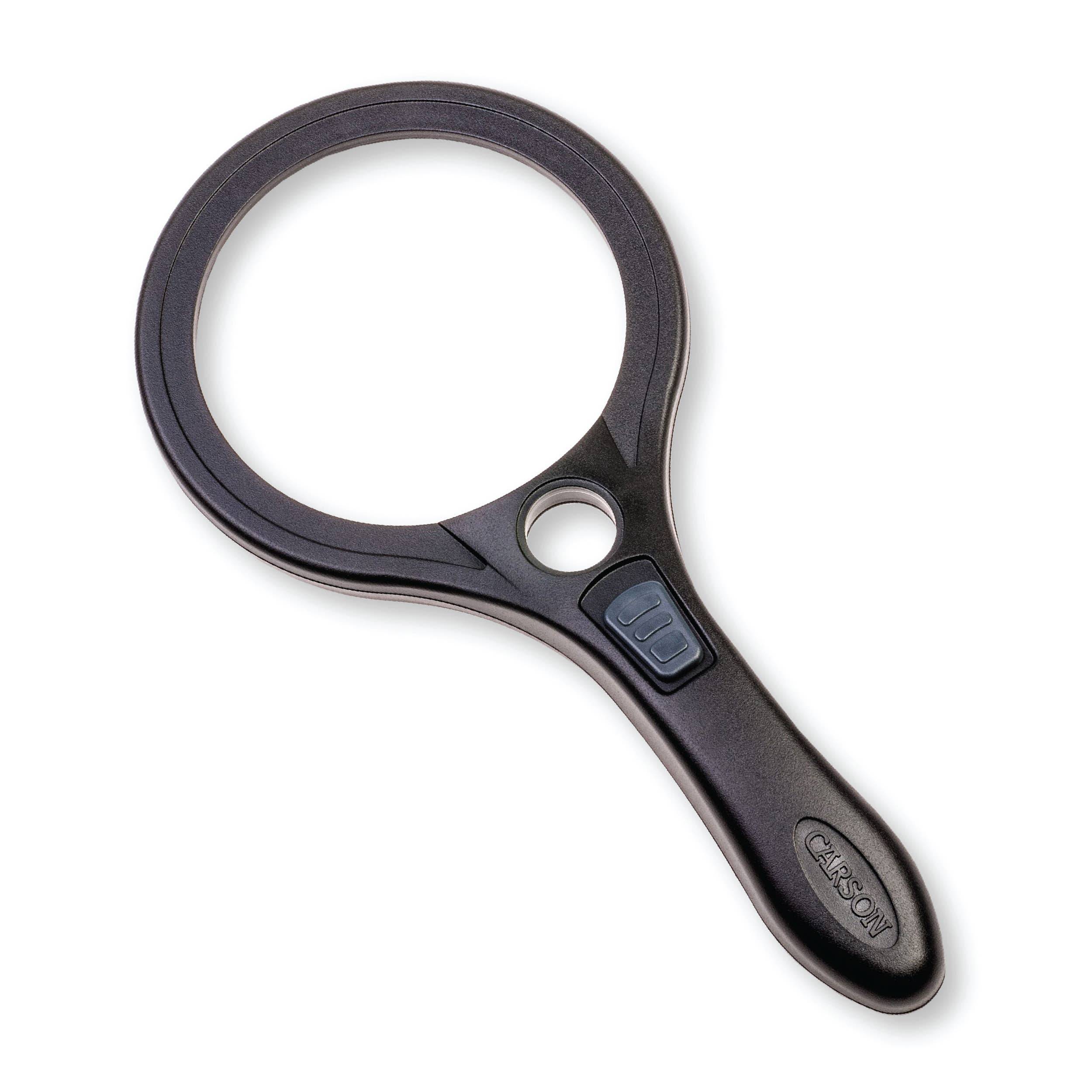 Carson UK – wholesale Magnifying glass – 2.5x/ 7x COB LED Magnifying Glass with Adjustable Brightness2