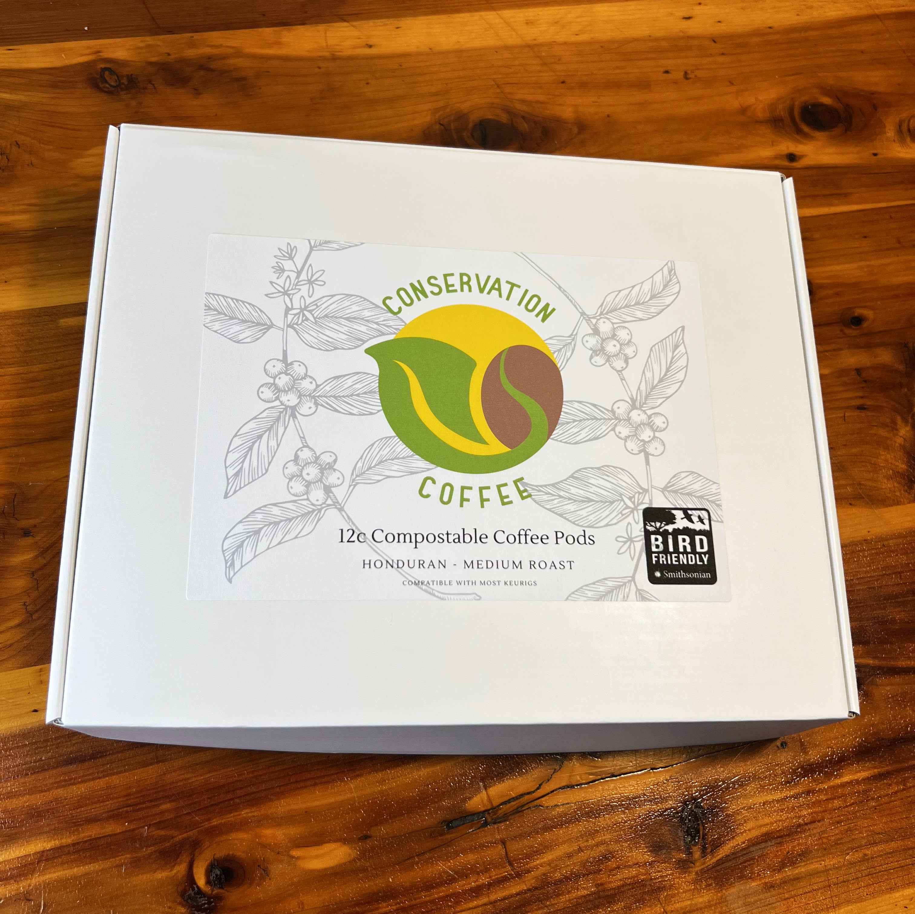 Conservation Coffee - Wholesale Ground Coffee - 12 Count Compostable K-Cups1