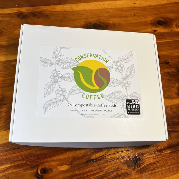Conservation Coffee - Wholesale Ground Coffee - 12 Count Compostable K-Cups1