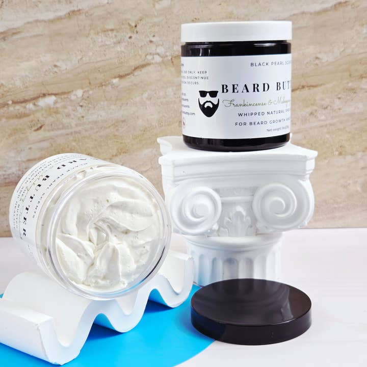 Black Pearl Scents - Wholesale Beard Conditioner - Whipped Beard Butter | Triple Butter Blend | Deep Hydration4